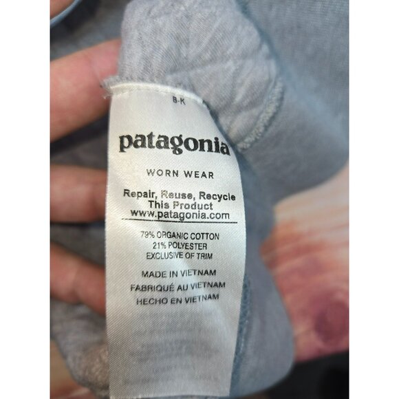 Patagonia Worn Wear Womens Quilted Snap-T Pullover Medium - Picture 6 of 8